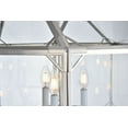 thumbnail image 3 of Elegant Lighting 1514D24PN Gordon 6 Light Polished Nickel Chandelier, 3 of 5