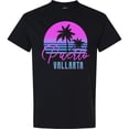 thumbnail image 3 of Inktastic Retro 80s Puerto Vallarta T-Shirt, 3 of 5