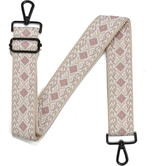 YooGuoGuo Crossbody Straps for Purses Silver Hardware Purse Strap Wide Shoulder Strap