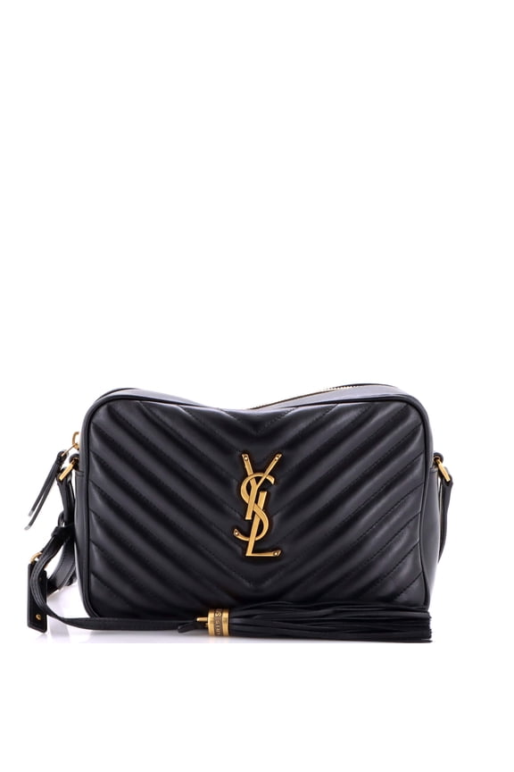 Pre-Owned Lou Camera Bag Matelasse Chevron Leather Small By Rebag