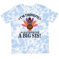 thumbnail image 3 of Inktastic Thanksgiving Big Sis Announcement Turkey Girls Toddler T-Shirt, 3 of 5