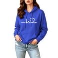 thumbnail image 6 of CQONEPT Womens Fleece Lined Hooded Swetashirts Print Long Sleeve Pullovers Tops Casual Fall Winter Clothes with Pockets Blue XS, 6 of 7