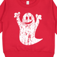thumbnail image 3 of Inktastic Halloween Cute White Grunge Ghost Toddler Sweatshirt, 3 of 4