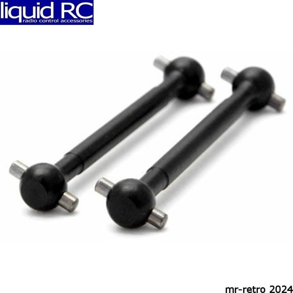 HPI Racing HPI86193 6 x 41 mm Dogbone Sprint Front Rear Org Sprint, Black - 2 Piece