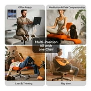 NEWTRAL FF-DG Ergonomic Chair, Freedom-X Multi-Posture Chair with 8-Level Adjustable Armrests, Dark Grey
