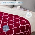 thumbnail image 2 of Couverture Pondérée en Sherpa Marocain, 2 of 7