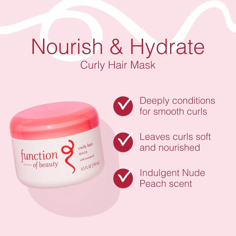 Function of Beauty Curly Hair Mask Base, 6.5 fl oz photo 2