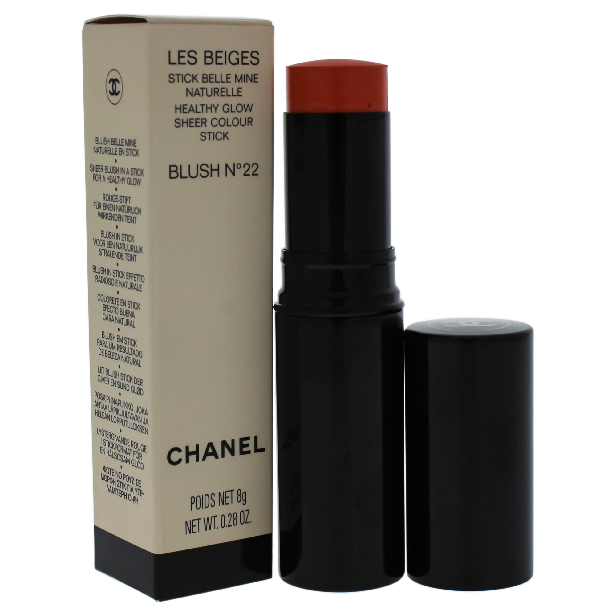Chanel Les Beiges Healthy Glow Sheer Colour Stick Blush - No. 22 0.28 oz  Blush 