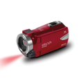 thumbnail image 3 of Konica Minolta MN200NV-R 1080p Full HD IR Night Vision Wi-Fi Camcorder (Red), 3 of 5