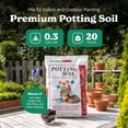 thumbnail image 2 of Michigan Peat Garden Magic General Purpose Potting Soil Mix, 20 Pound Bag, 2 of 14