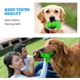 thumbnail image 5 of Juguetes interactivos para perros, IQ Treat Dog Chew Toys, 3 agujeros, dispensador de alimentos, rompecabezas, juguetes para mascotas para perros pequeños y medianos brillar Juguete, 5 of 5