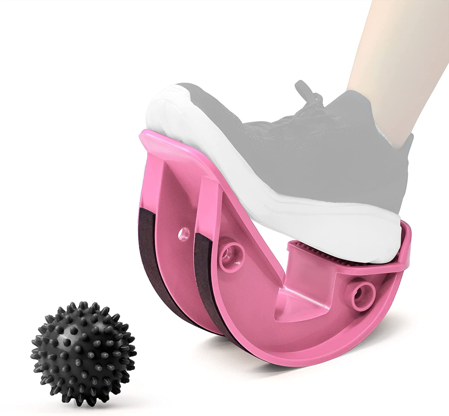 INFIDEZ Foot Rocker with Spiky Ball, Calf Stretcher for Plantar