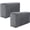 Gray, variant on Miuline Armrest Chair Covers, Set of 2 Stretch Armchair Couch Armrest Chair Covers Anti-Slip Sofa Chair Velvet Arm Caps for Chair Furniture Protector Sofa Couches Recliner(Dark grey)