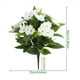 thumbnail image 3 of Flores artificiales, flores de imitación, ramo de simulación de impatiens azalea, decoración para el hogar, jardín, exterior, arreglos florales, adornos, flores artificiales, simulación de agujas de p, 3 of 3