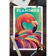 thumbnail image 3 of Flamingo, Vivid Series (12x18 Wall Art Poster, Room Decor), 3 of 3