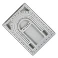 thumbnail image 1 of Bead Board Necklace Design Tool, Stringing Bead Organiser with Grooves and Scale for Jewelry Making, 1 of 7