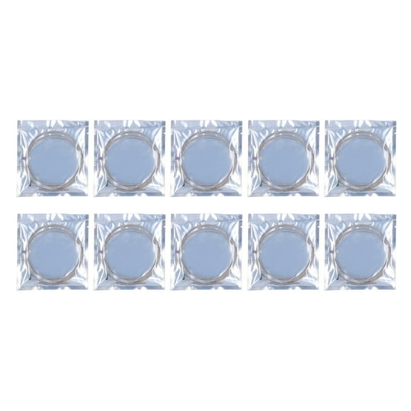 Kit de cuerdas de guitarra eléctrica Jadeshay 10 juegos de cuerdas enrolladas niqueladas con cuentas A