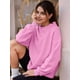 thumbnail image 5 of Sudaderas de Gran Tamaño para Mujer, Jersey de Cuello Alto, Sudaderas con Capucha de Larga, Tops, Conjuntos de Moda de Otoño, Ropa. Rosa S, 5 of 8