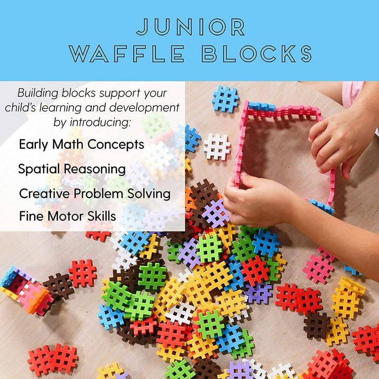 Marioinex 902141 Mini Waffle, Set of 500 Pieces, Multi