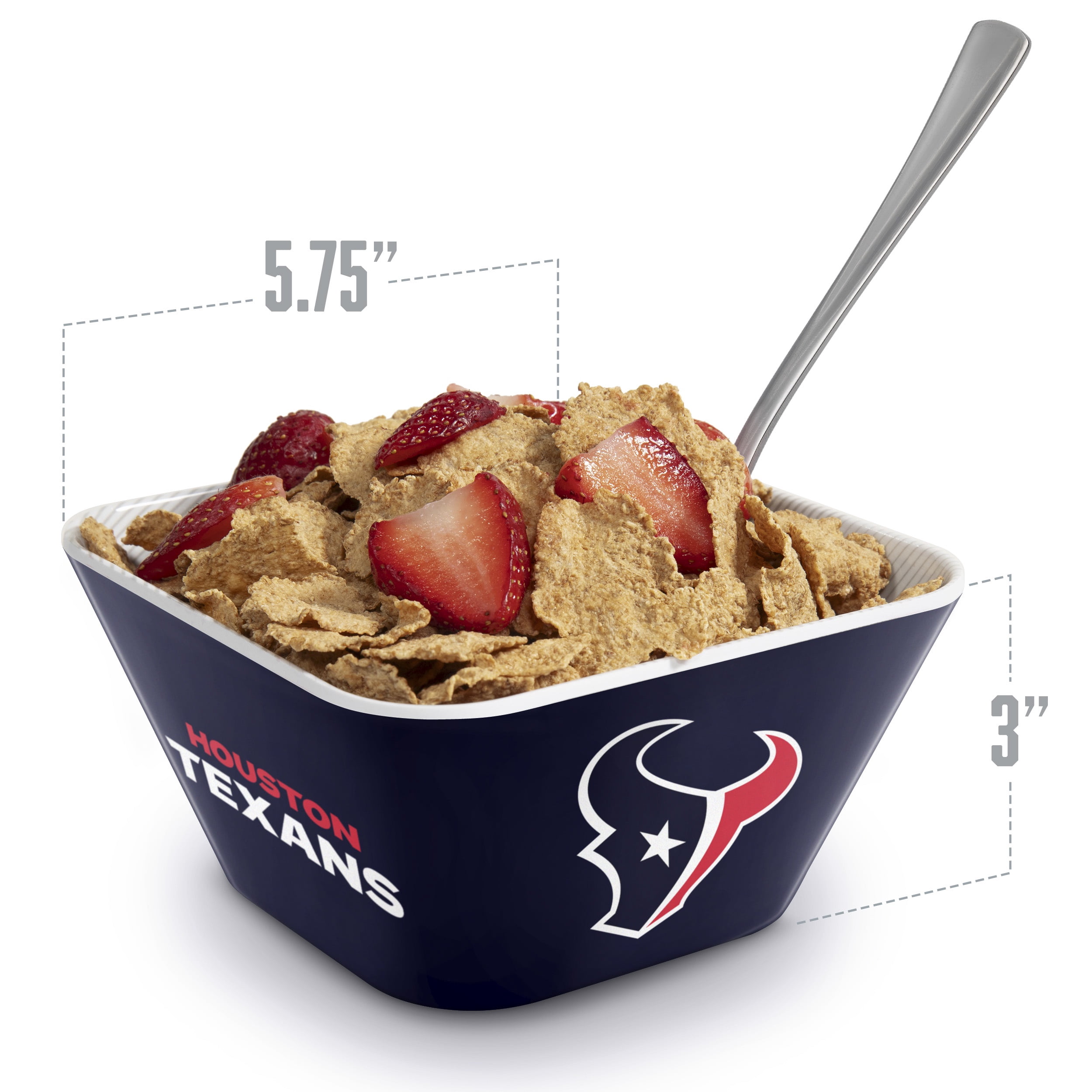 YouTheFan NFL Houston Texans Small Snack Bowl