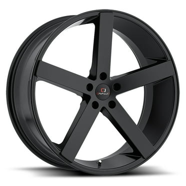 CAVALLO CLV-5 22X9 5X114.3 35ET 74.1CB GLOSS BLACK WHEEL