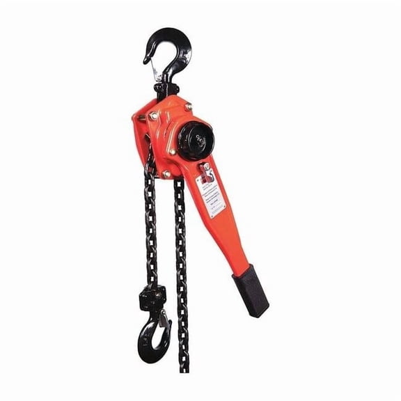 Dayton Lever Chain Hoist,3000 lb.,Lift 5 ft. 4ZX46