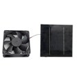 thumbnail image 5 of Kit de 2 extractores de aire solares de 20 W y 6 pulgadas, miniventilador alimentado por panel solar para perros y gallinas, como se muestra, como se muestra, 5 of 5