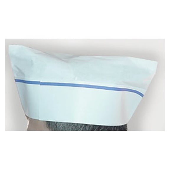 Disposable Overseas Hat One Size Fits All Box Of 100 Red