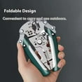 thumbnail image 4 of Professional Foldable Wire Stripper Heavy Duty Metal Build Integrated Cutting Crimping Functions For Electrical Tasks, 4 of 8