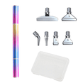 thumbnail image 1 of 5D Rainbow Color Diamond Paint Pen Screw Thread Head Tips Point Drill Pens Silver, 1 of 5