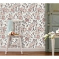 thumbnail image 6 of Tempaper Botanical Blossom Floral Peel and Stick Wallpaper, 20.5" x 16.5', 6 of 6