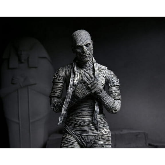 NECA Collectible Adult The Mummy Action Figure, Universal Monsters, 7”
