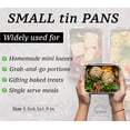 thumbnail image 4 of 55 Pack - Small Foil Pans with Lids To Go Food Containers 1lb Mini Aluminum Freezer Safe Take out Trays Heat proof Meal Prep 5.5x4.5x1.9 in, 4 of 4