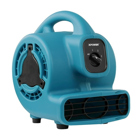 XPOWER Multi-Purpose Mini Mighty Air Mover, Utility Fan, Dryer, Blower