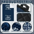 thumbnail image 3 of HEETLY Heetly 6-Piece Farmhouse Blue Durable Polyester Cotton Kitchen Linen Sets, 3 of 8