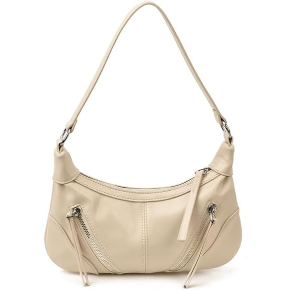 SPEKSEE Chic Shoulder Bag for Women, Y2k PU Leather Underarm Tote Bag, Vintage Fall Purse for Work Travel Commute