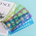 thumbnail image 3 of New 1PC Plastic Circles Geometric Template Ruler Stencil Drawing Tool Stationery for student, 3 of 5
