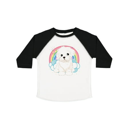 

Inktastic Maltese Dog Cute Gift Gift Toddler Toddler Girl T-Shirt
