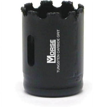 Morse Hole Saw,Diameter:1 3/8",Carbide Grit MHSG22