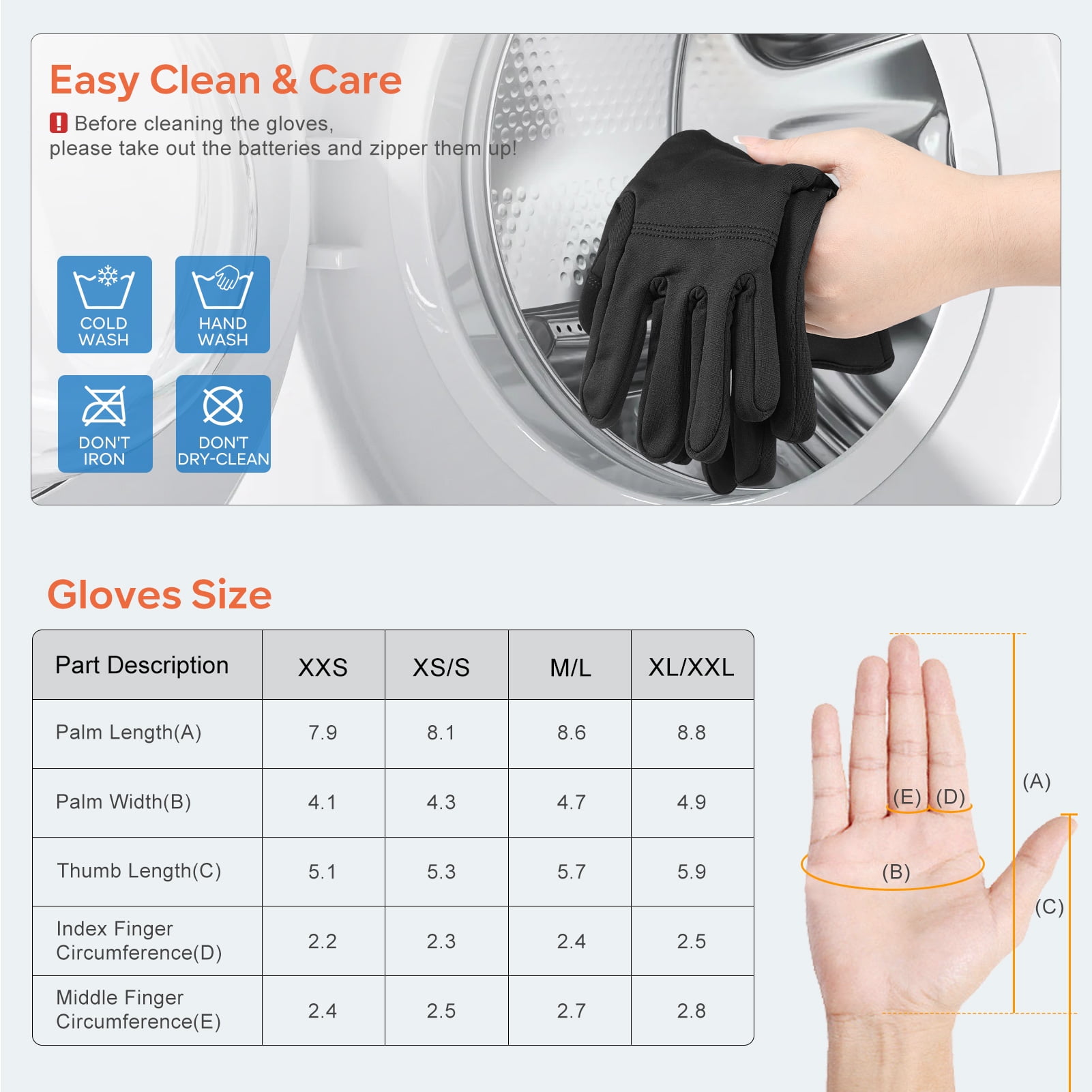 Savior Mens Flip Magnetic Heated Gloves, Water-Resistant Heated Gloves Women, Electric Rechargeable Battery 2pcs 7.4V Touchscreen Heating Gloves for Ice Fishing Motorcycle Skiing Hunting Camping
