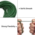 thumbnail image 3 of Unique Bargains 20 Yards 2mm Round Leather Cord Lacing String for DIY Crafts, Dark Green, 3 of 7