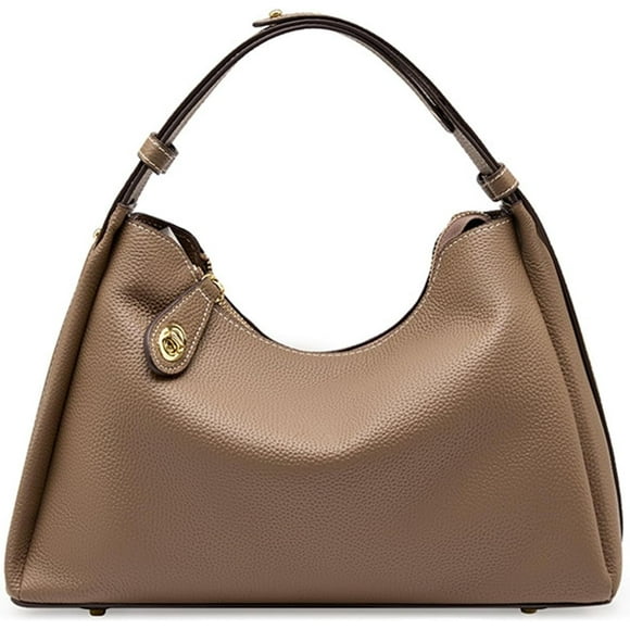 LHSHID Vintage Shoulder Bags for Women Genuine Leather Casual Crossbody Designer Handbags and Purses Fashion Outdoor Satchel