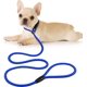thumbnail image 2 of Correa de nailon para perro para entrenamiento de caminar, hebilla ajustable, correa para mascotas, collar de cuerda, cinturón antideslizante (azul M) Rojo Verde MX-0127704FYD, 2 of 5