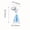 Lake Blue, variant on Handheld steam garment steamer