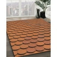 thumbnail image 3 of Ahgly Company Machine Washable Indoor Rectangle Transitional Tomato Red Area Rugs, 2' x 5', 3 of 7