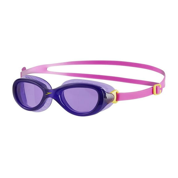 Speedo Futura Classic Junior Kids Swimming Goggles (6-14 Years) - Purple/Pink