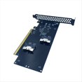 thumbnail image 4 of Tarjeta Adaptadora PCIE 4.0 16 X de 2 Puertos A SlimSAS SFF-8654, Tarjeta Gráfica de Expansión Externa, Tarjeta Vertical SFF-8654-8i SFF8654, 4 of 5