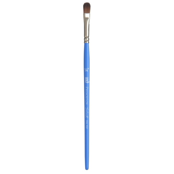 Princeton Select Artiste Oval Mop Paintbrush: Wave Synthetic, 1/4 in