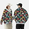 thumbnail image 4 of Vsdgher Sweat à Capuche Rétro Imprimé Jeu Vidéo pour Adultes, Protection Solaire à Manches Longues pour Hommes et Femmes, Pêche, Course, Natation - TTG, 4 of 7