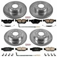 thumbnail image 3 of PowerStop Front and Rear Z23 Evolution Sport Carbon-Fiber Ceramic Brake Pad and Drilled & Slotted Rotor Kit Fits: BMW Select Models K4105, 3 of 10